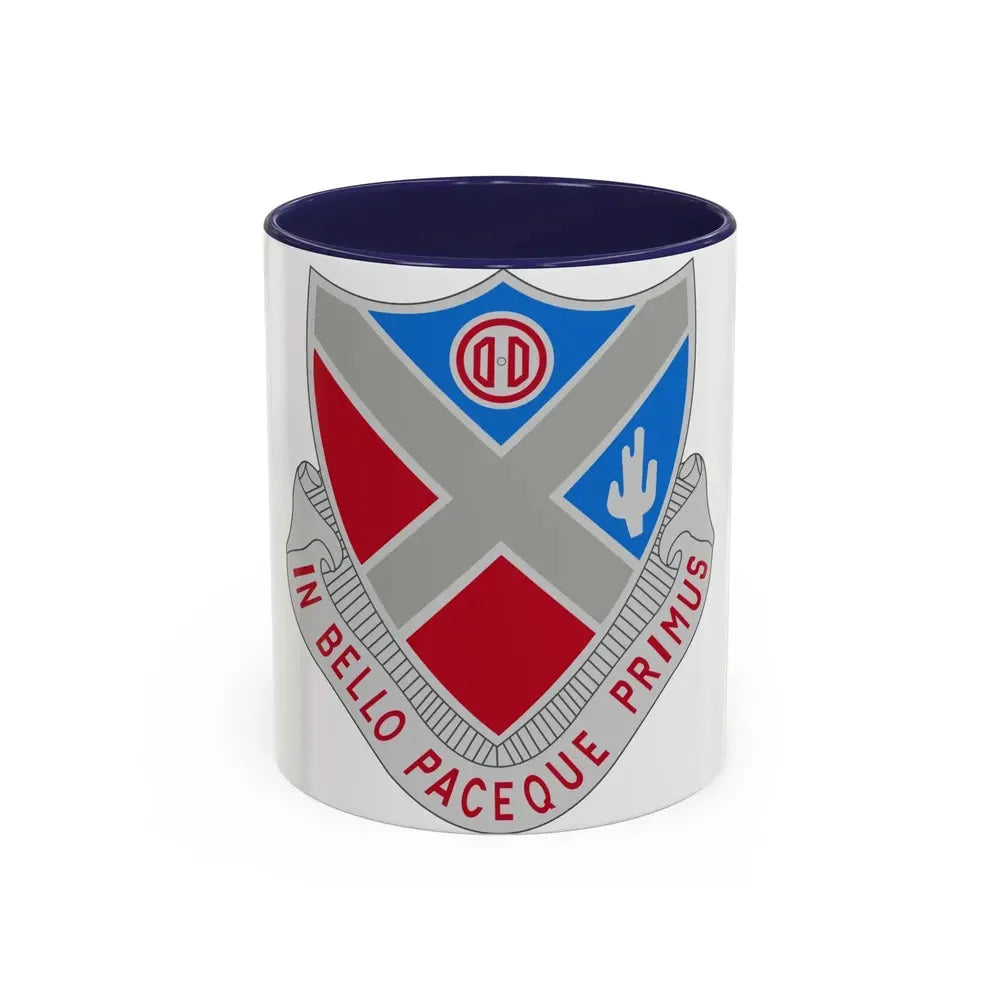 179th Air Defense Artillery Regiment (U.S. Army) Accent Coffee Mug 11oz Navy - Go Mug Yourself