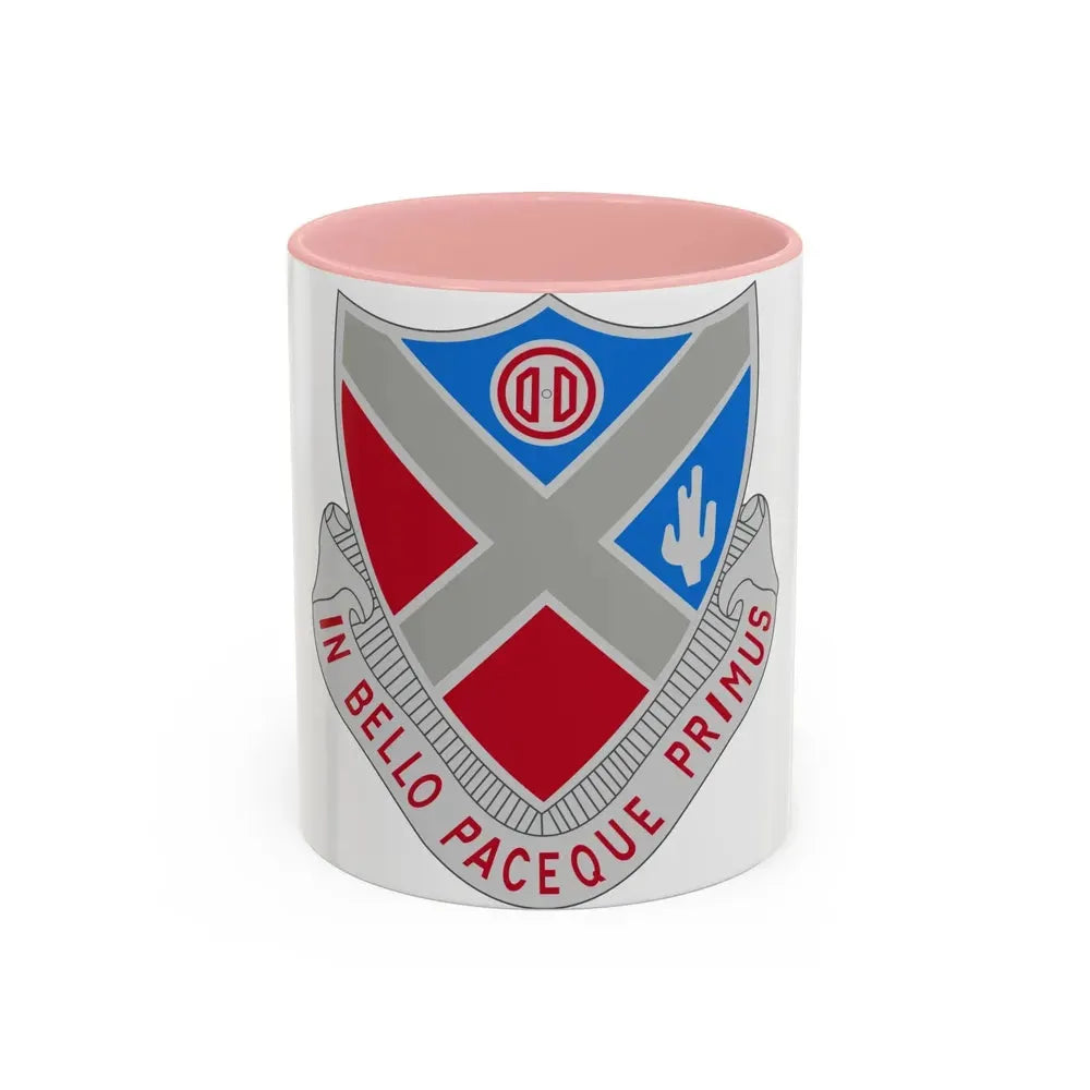 179th Air Defense Artillery Regiment (U.S. Army) Accent Coffee Mug 11oz Pink - Go Mug Yourself