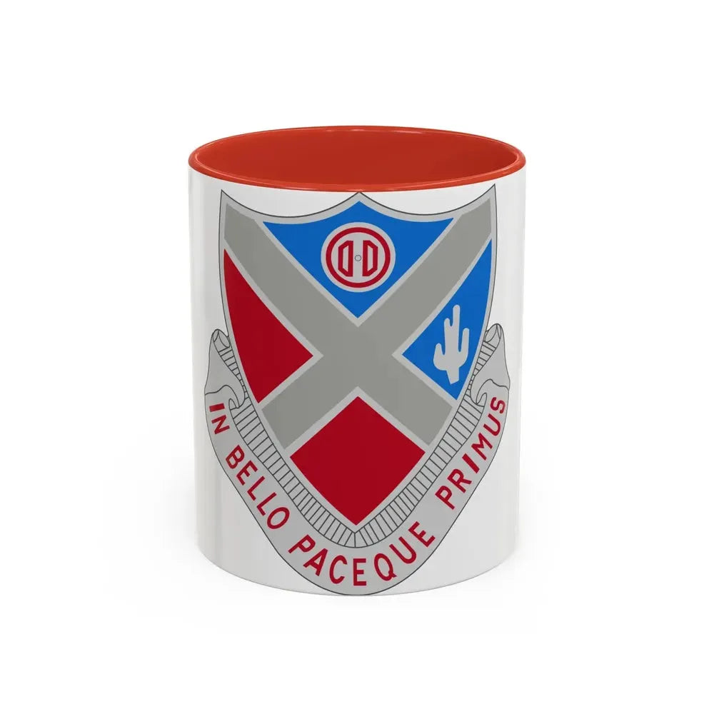 179th Air Defense Artillery Regiment (U.S. Army) Accent Coffee Mug 11oz Red - Go Mug Yourself