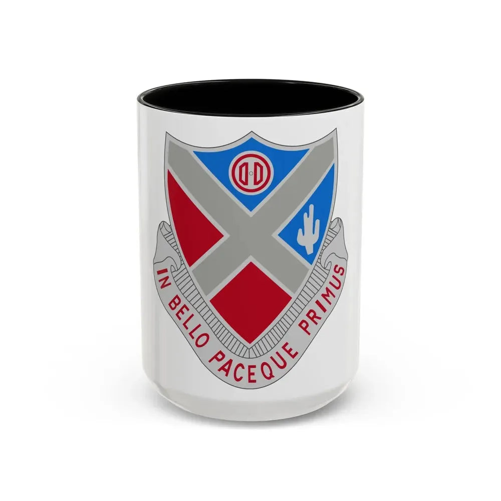 179th Air Defense Artillery Regiment (U.S. Army) Accent Coffee Mug 15oz Black - Go Mug Yourself