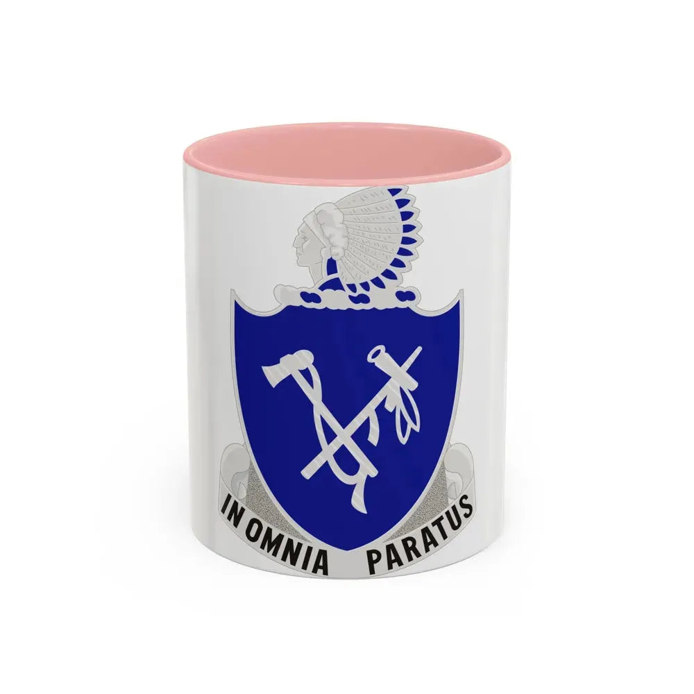 179th Infantry Regiment (U.S. Army) Accent Coffee Mug 11oz Pink - Go Mug Yourself