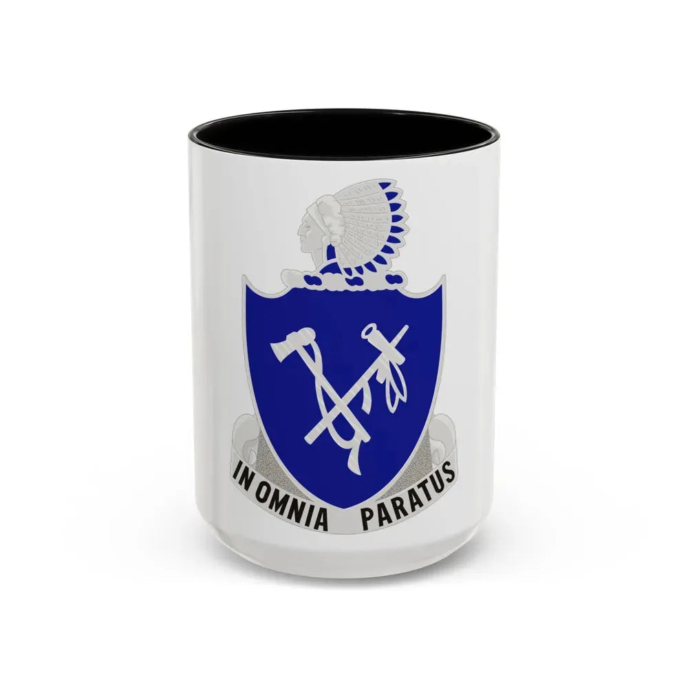 179th Infantry Regiment (U.S. Army) Accent Coffee Mug 15oz Black - Go Mug Yourself