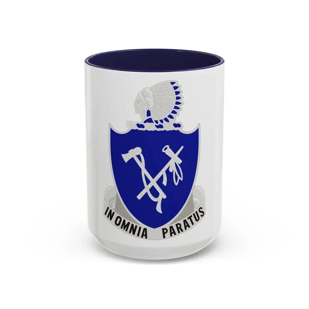 179th Infantry Regiment (U.S. Army) Accent Coffee Mug 15oz Navy - Go Mug Yourself