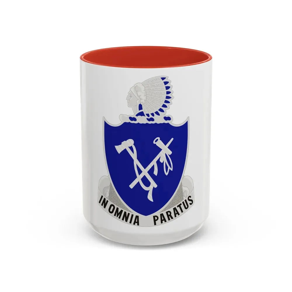 179th Infantry Regiment (U.S. Army) Accent Coffee Mug 15oz Red - Go Mug Yourself