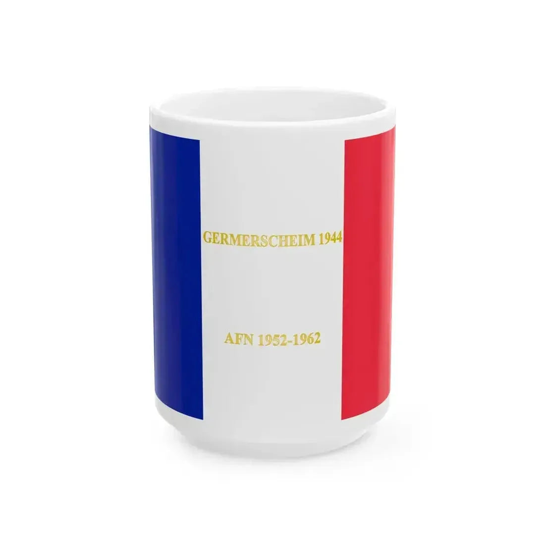 17e regiment du genie parachutiste (France) White Coffee Mug 15oz - Go Mug Yourself