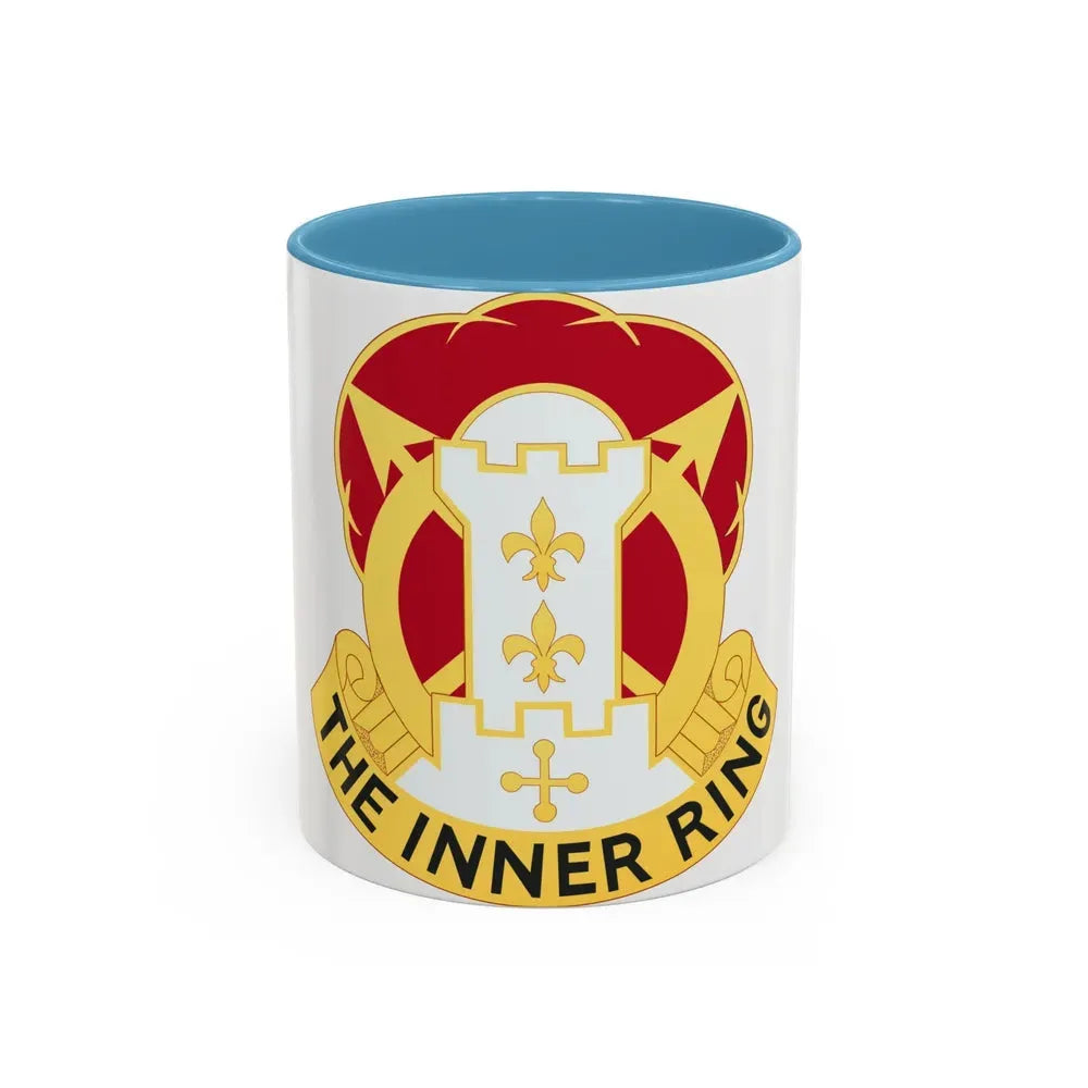 17th Artillery Group (U.S. Army) Accent Coffee Mug 11oz Light Blue - Go Mug Yourself