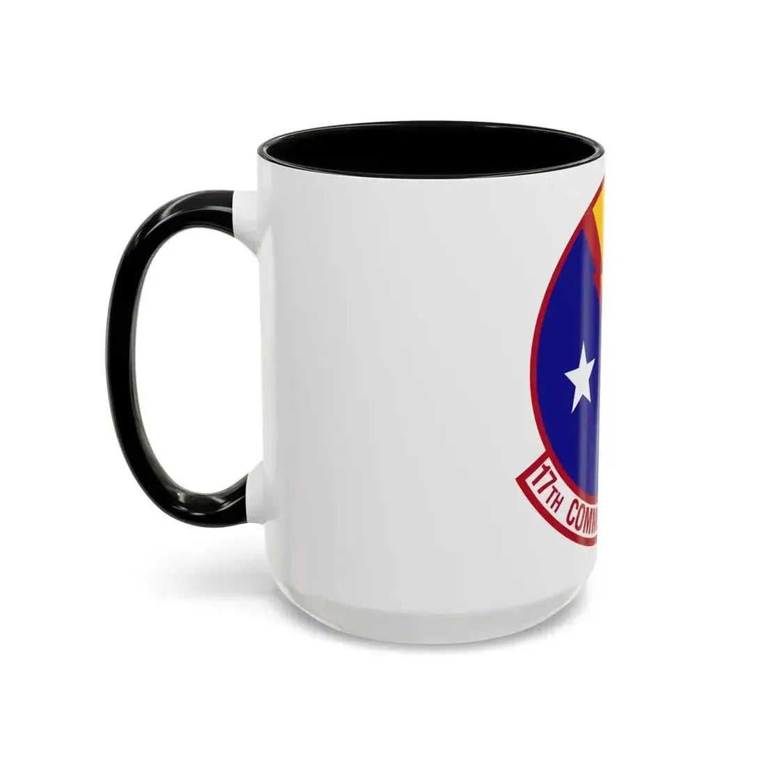 17th Communications Squadron (U.S. Air Force) Accent Coffee Mug - Go Mug Yourself