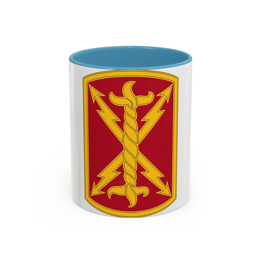 17th Field Artillery Brigade (U.S. Army) Accent Coffee Mug 11oz Light Blue - Go Mug Yourself