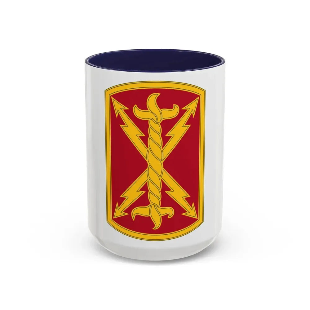 17th Field Artillery Brigade (U.S. Army) Accent Coffee Mug 15oz Navy - Go Mug Yourself