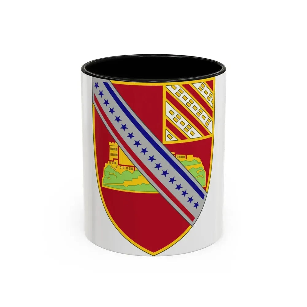 17th Field Artillery Regiment (U.S. Army) Accent Coffee Mug 11oz Black - Go Mug Yourself