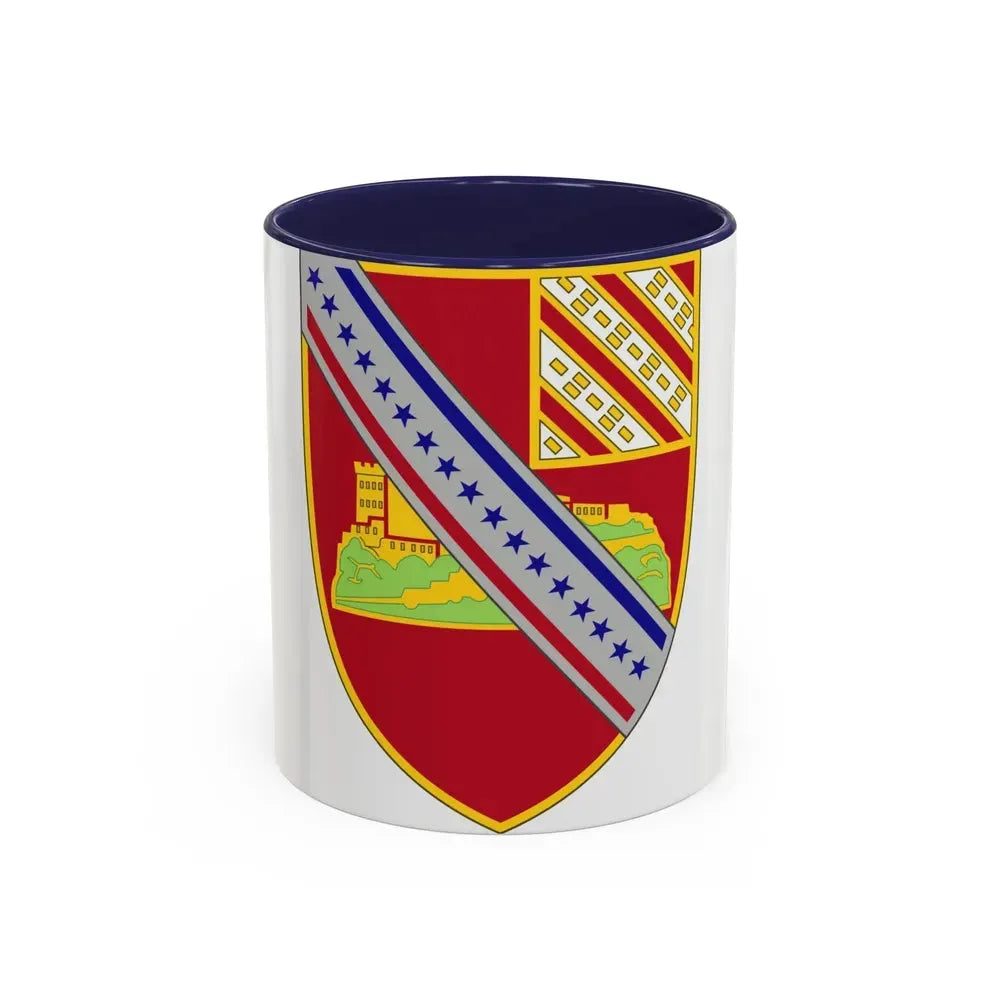 17th Field Artillery Regiment (U.S. Army) Accent Coffee Mug 11oz Navy - Go Mug Yourself