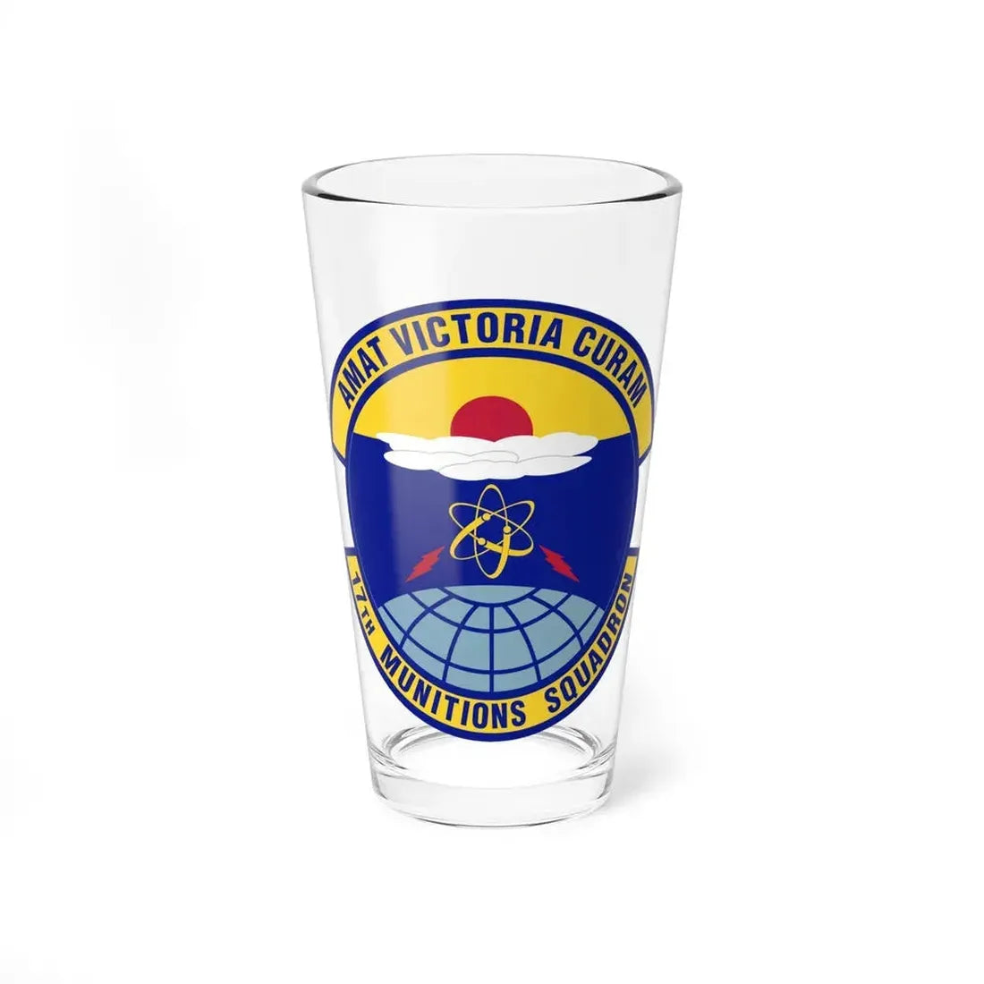 17th Munitions Squadron (U.S. Air Force) Pint Glass 16oz 16oz - Go Mug Yourself