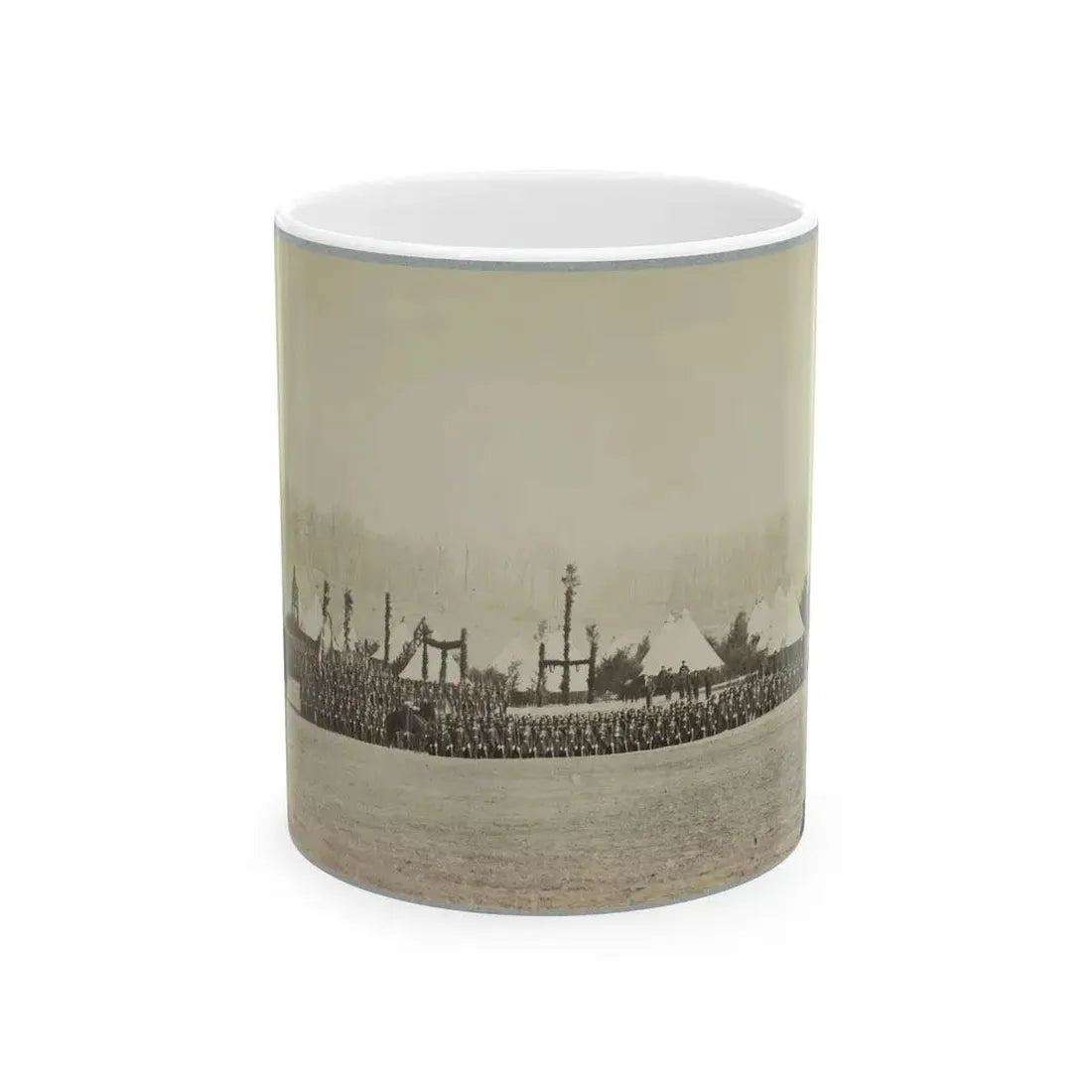 17th New York Infantry (U.S. Civil War) White Coffee Mug 11oz - Go Mug Yourself