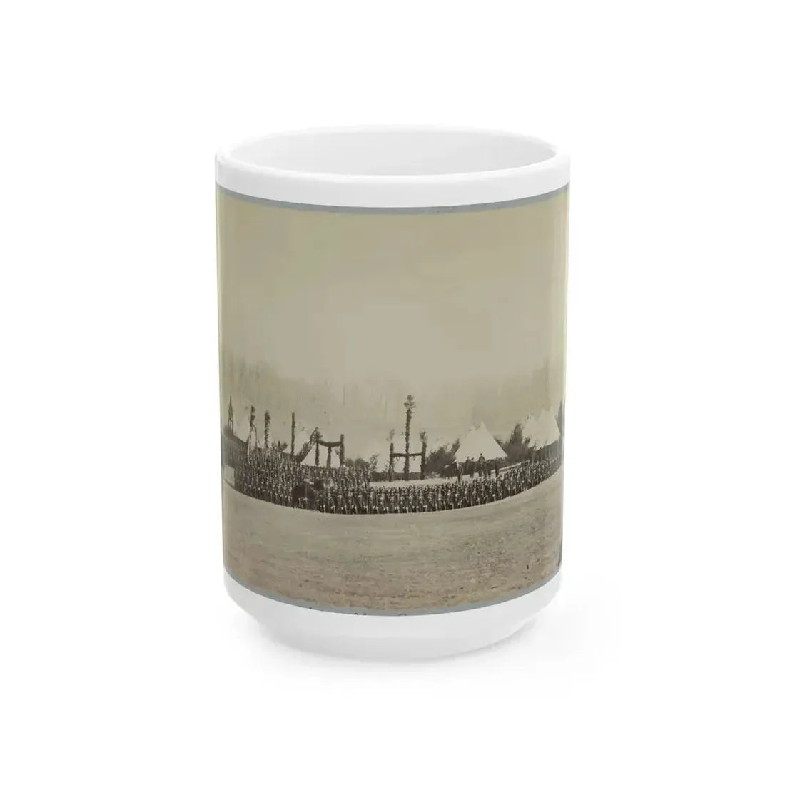 17th New York Infantry (U.S. Civil War) White Coffee Mug 15oz - Go Mug Yourself