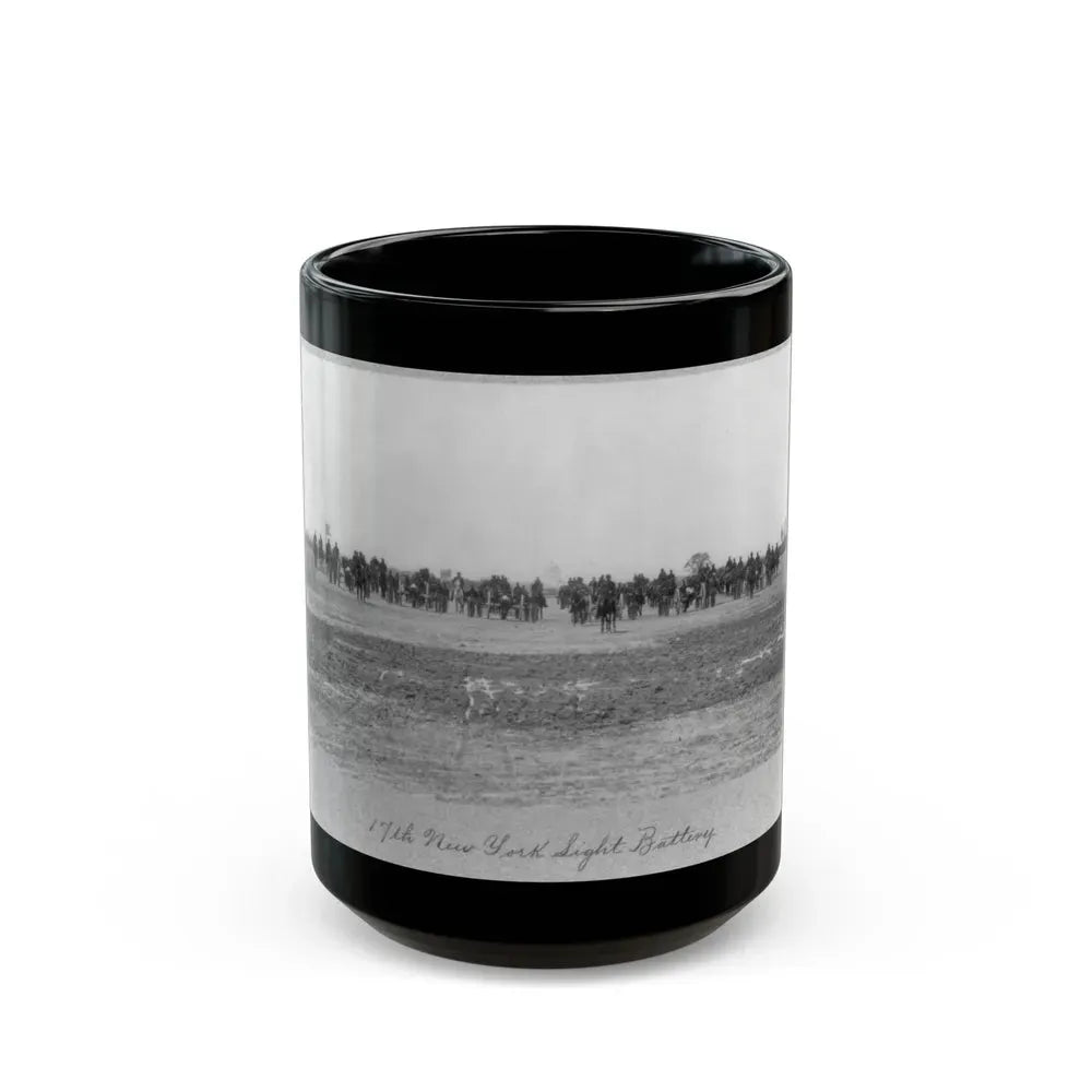 17th New York Light Battery (U.S. Civil War) Black Coffee Mug 15oz - Go Mug Yourself