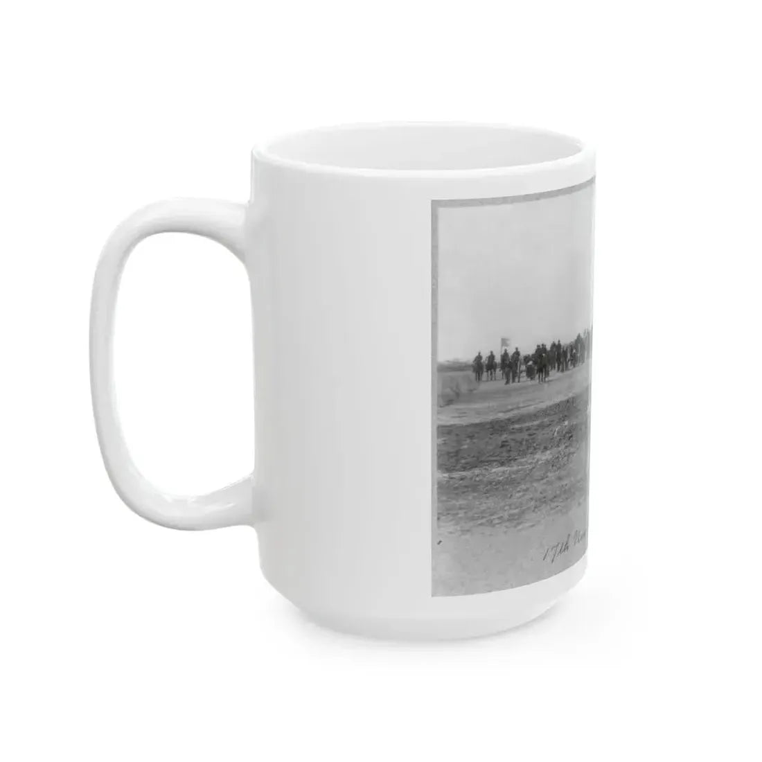 17th New York Light Battery (U.S. Civil War) White Coffee Mug - Go Mug Yourself