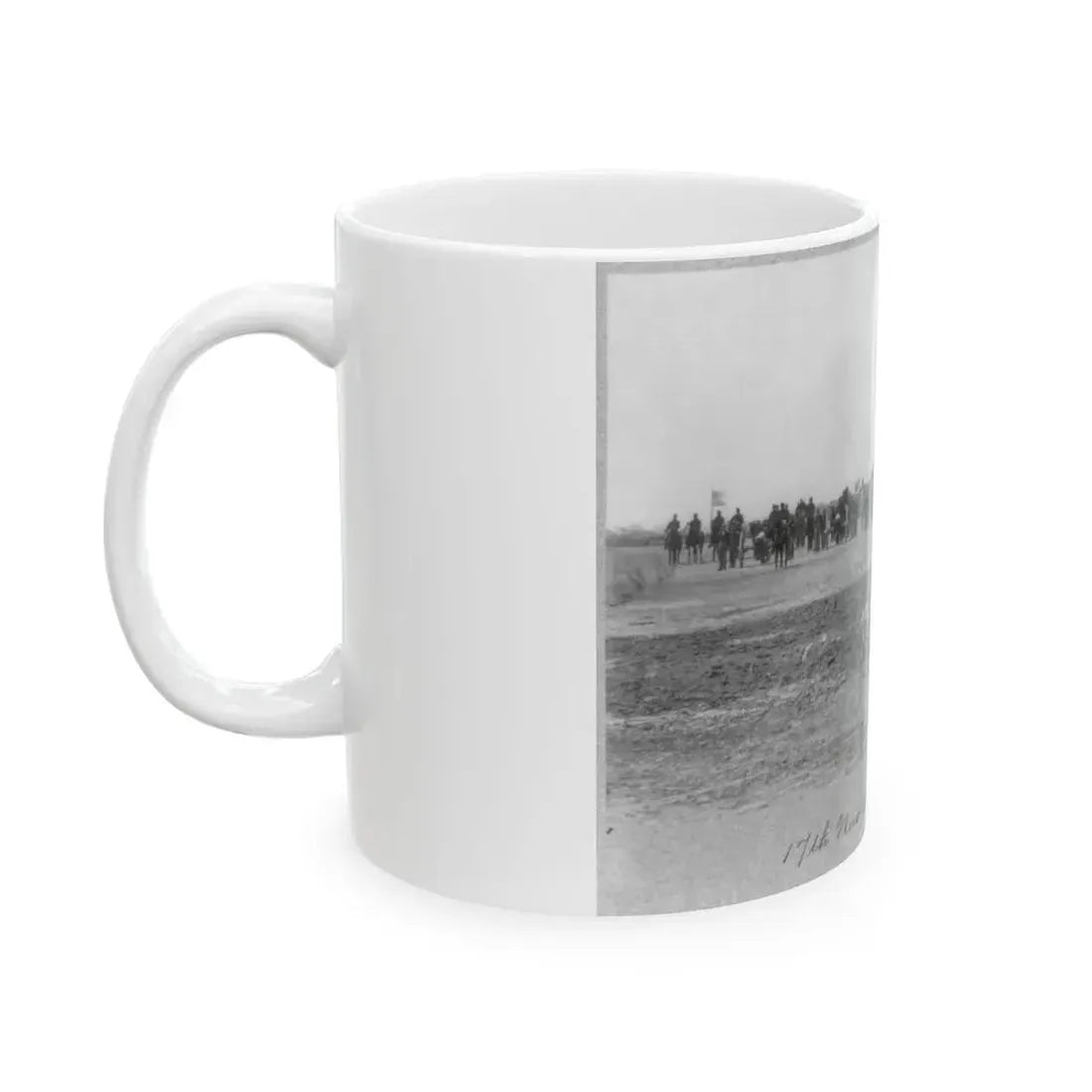 17th New York Light Battery (U.S. Civil War) White Coffee Mug - Go Mug Yourself
