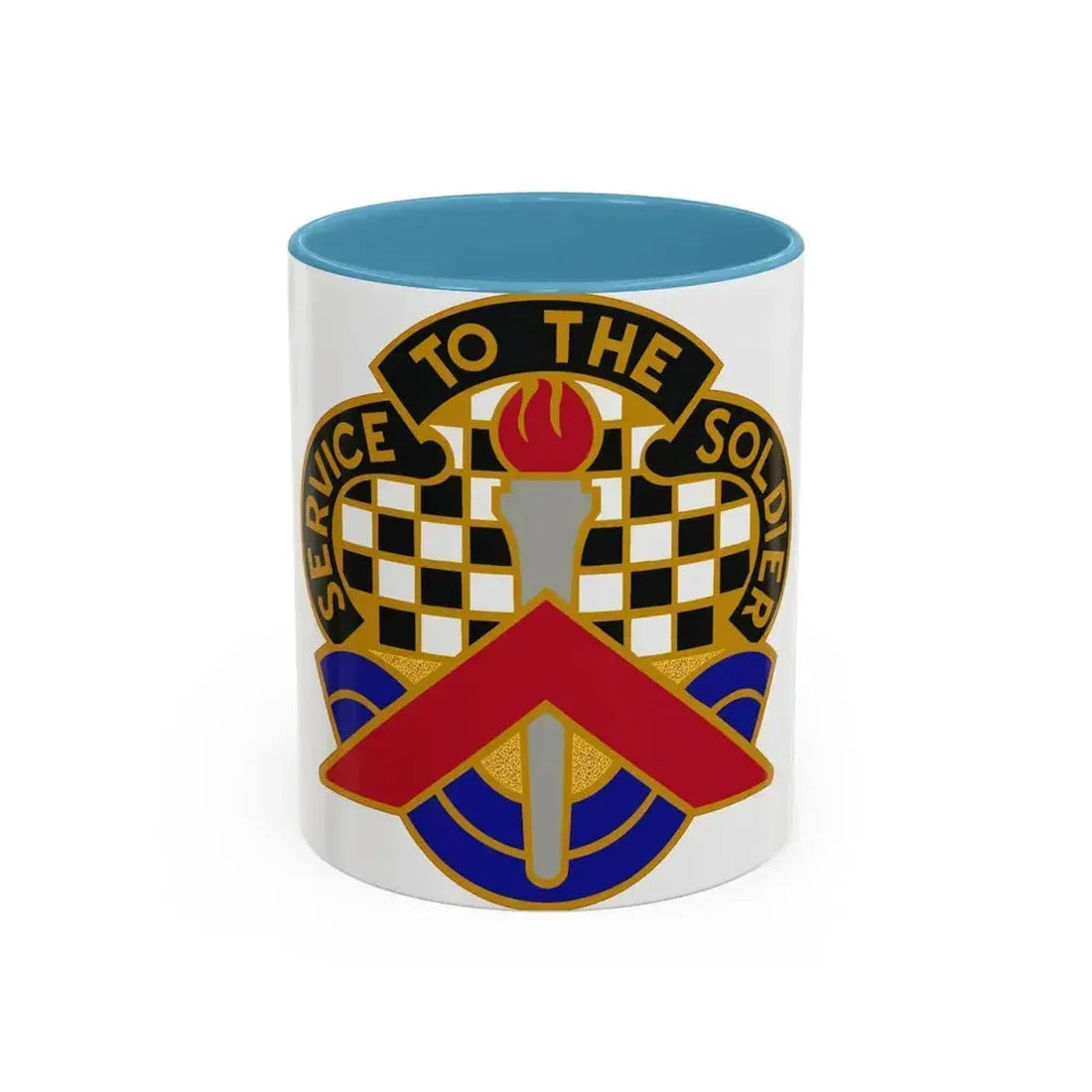 18 Personnel Services Battalion (U.S. Army) Accent Coffee Mug 11oz Light Blue - Go Mug Yourself