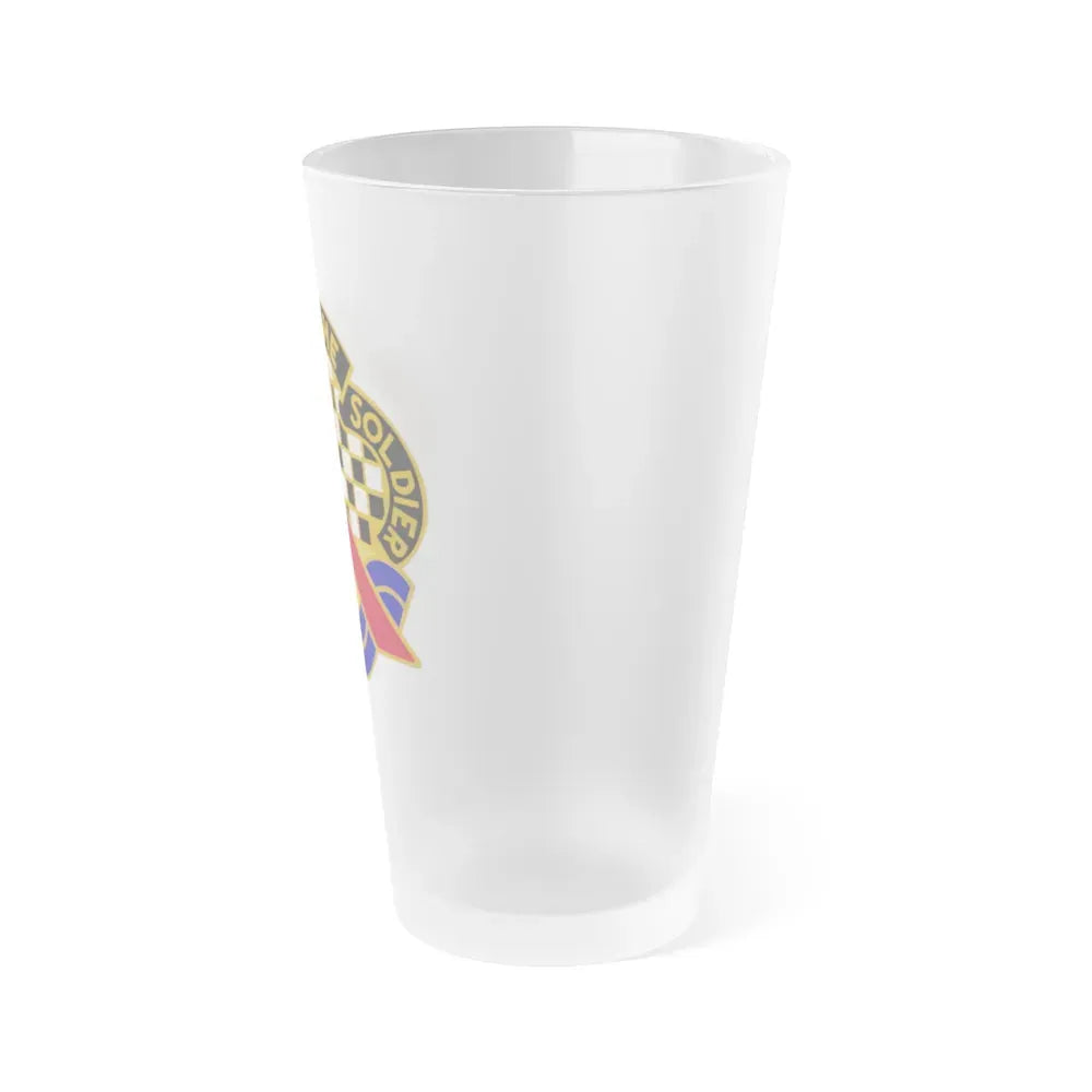 18 Personnel Services Battalion (U.S. Army) Frosted Pint Glass 16oz - Go Mug Yourself