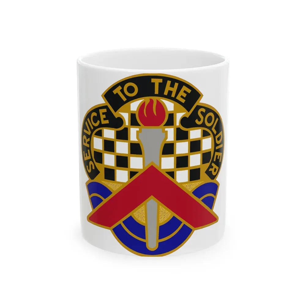18 Personnel Services Battalion (U.S. Army) White Coffee Mug 11oz - Go Mug Yourself