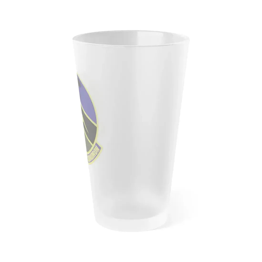 18 Weather Squadron ACC (U.S. Air Force) Frosted Pint Glass 16oz - Go Mug Yourself