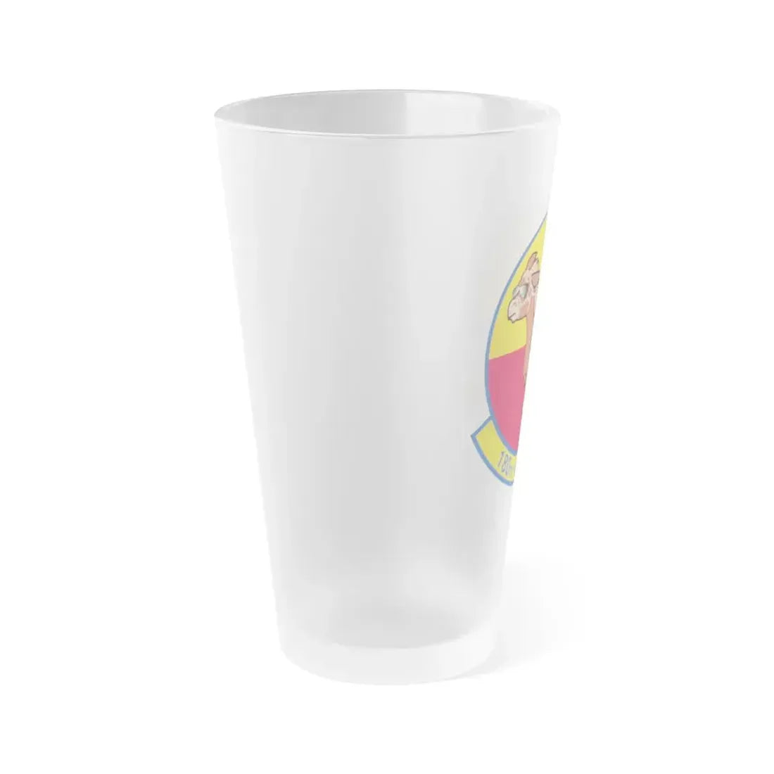 180 Airlift Squadron (U.S. Air Force) Frosted Pint Glass 16oz - Go Mug Yourself