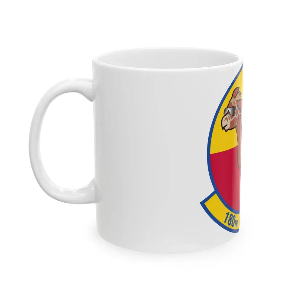 180 Airlift Squadron (U.S. Air Force) White Coffee Mug - Go Mug Yourself