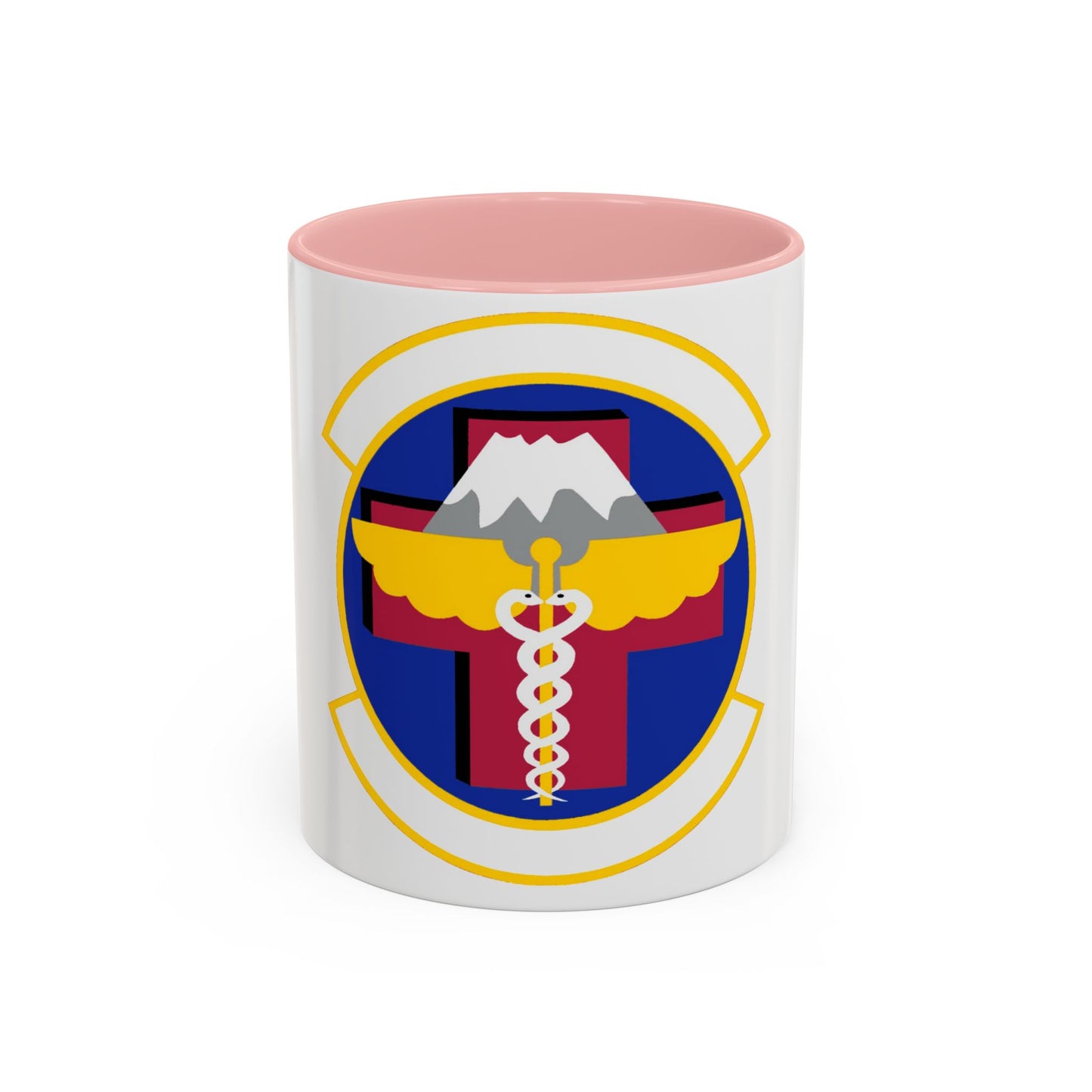 374 Healthcare Operations Squadron (U.S. Air Force) Accent Coffee Mug