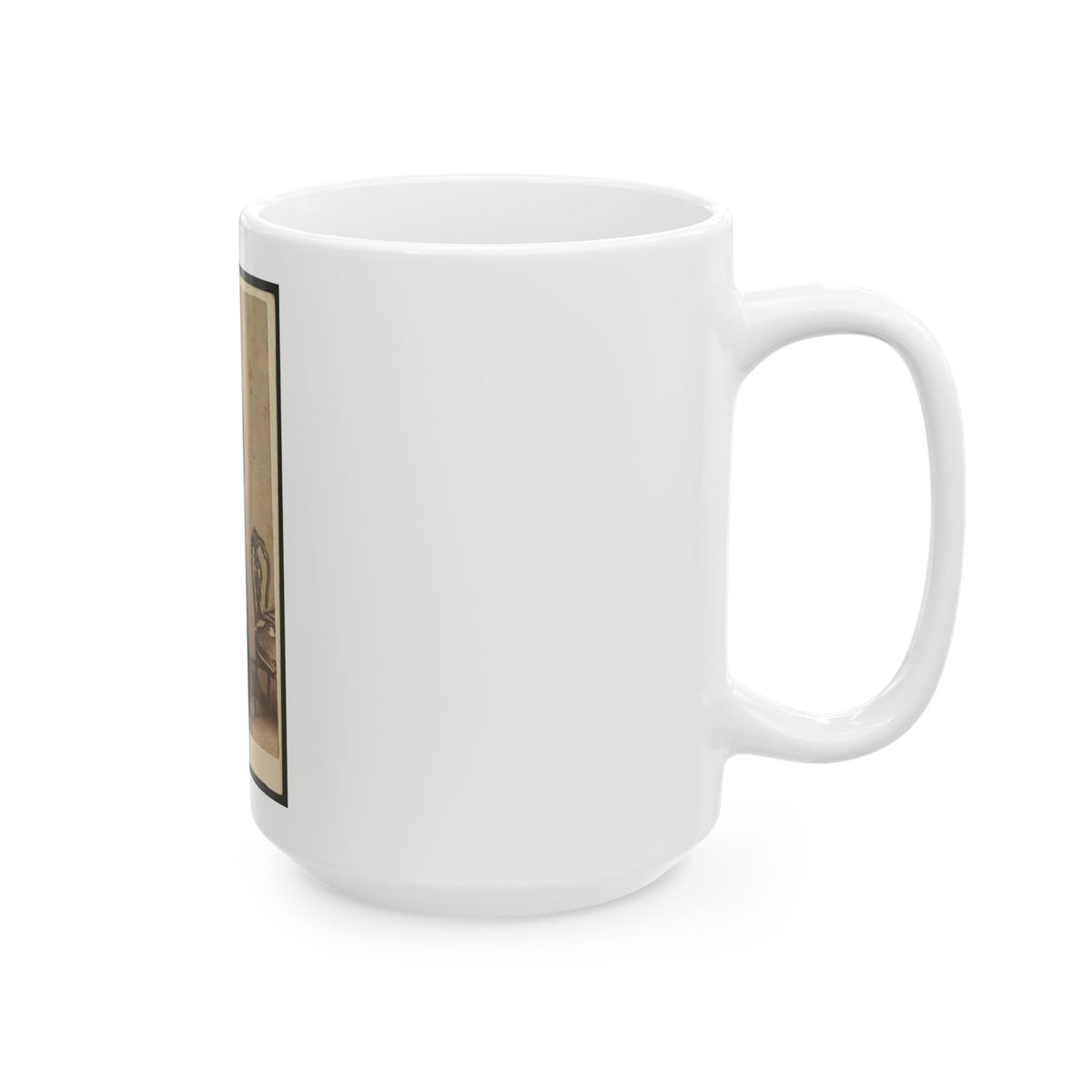 Lt. Robert G. Shaw, Standing, Facing Front (U.S. Civil War) White Coffee Mug