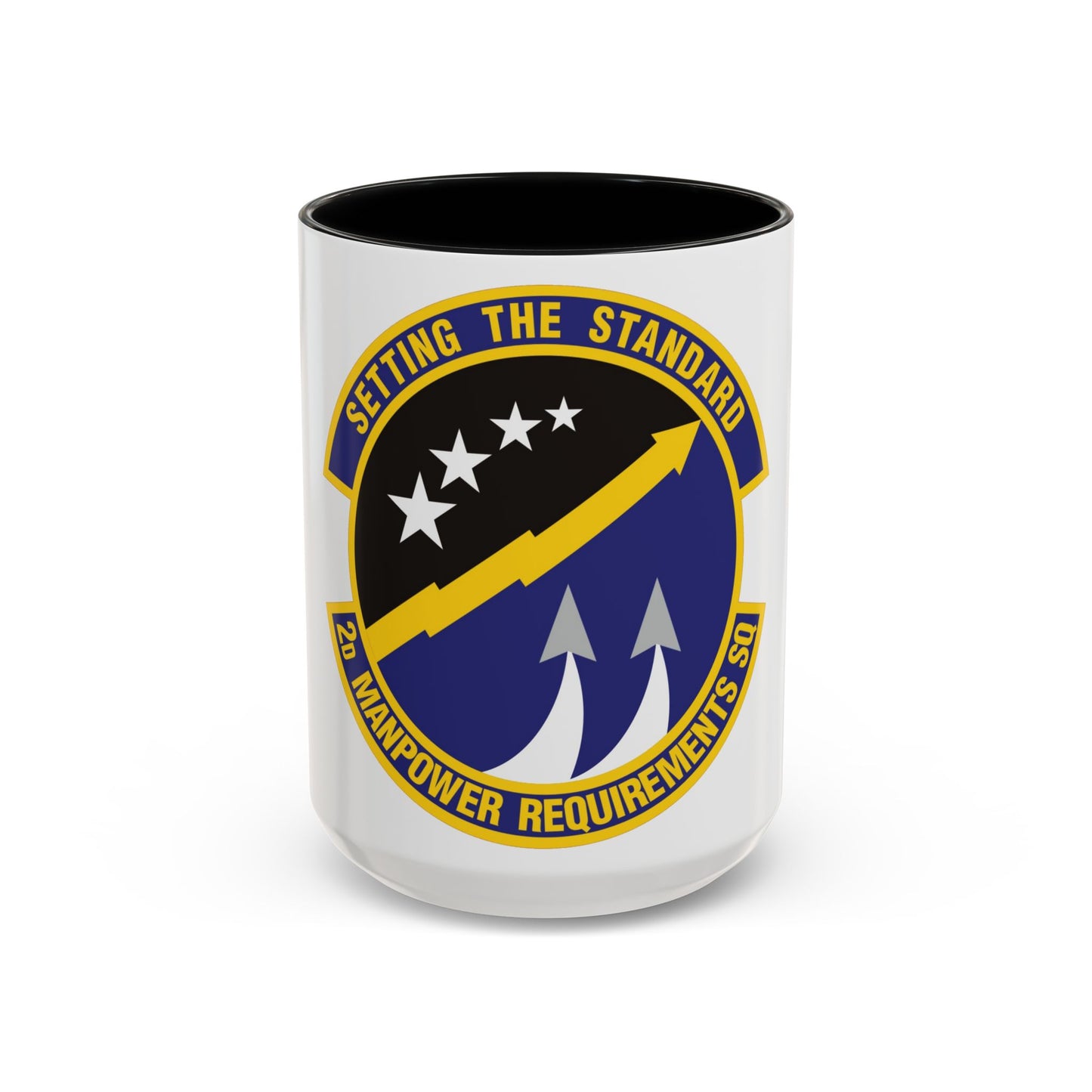 2d Manpower Requirements Squadron (U.S. Air Force) Accent Coffee Mug
