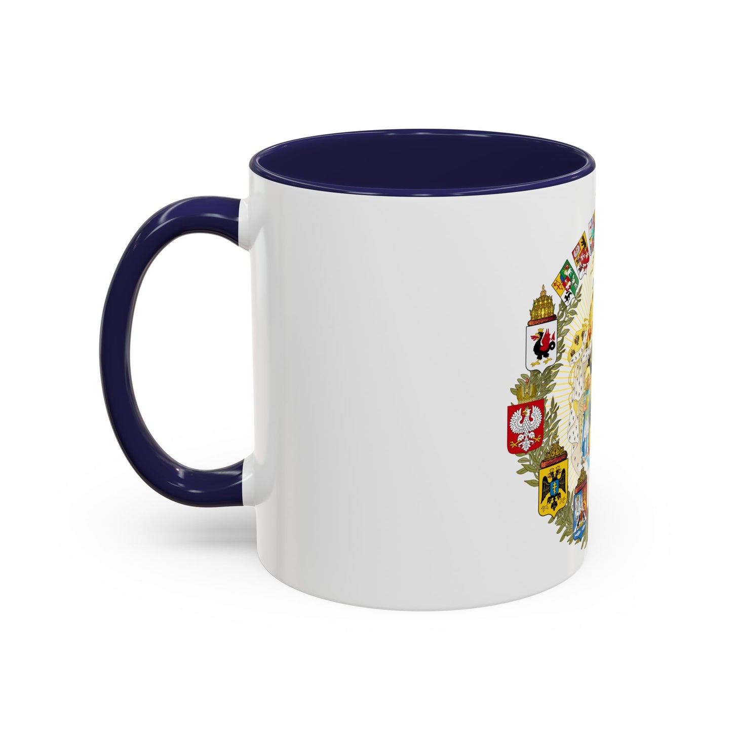 Greater Coat of Arms of the Russian Empire - Accent Coffee Mug
