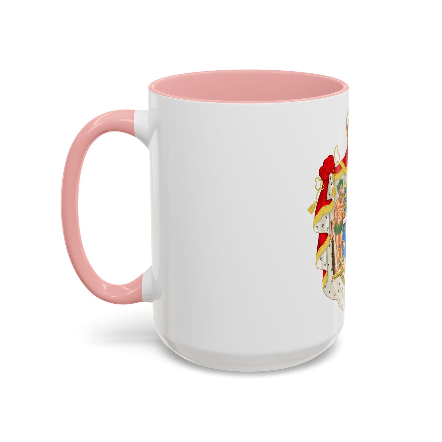 Coat of arms of Joachim, Prince of Denmark - Accent Coffee Mug