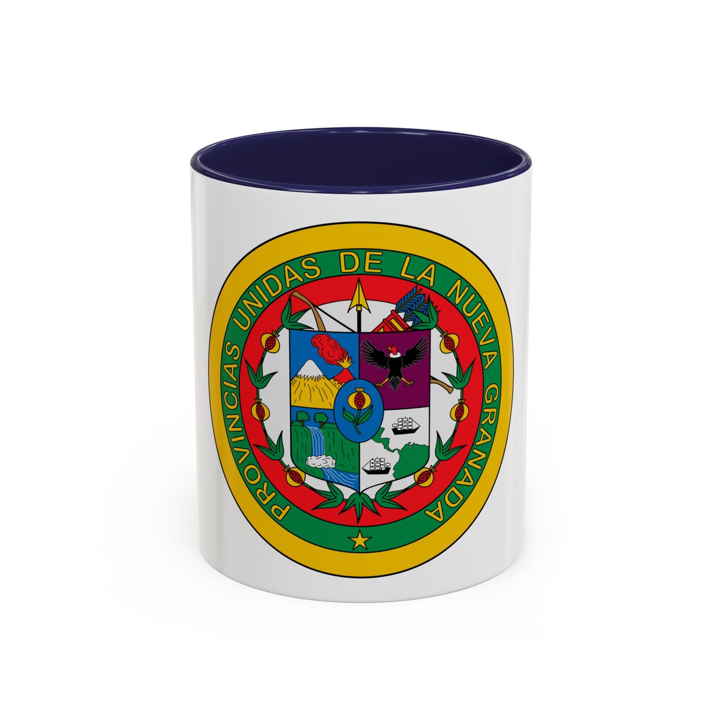 Coat of arms of United Provinces of New Granada 2 - Accent Coffee Mug