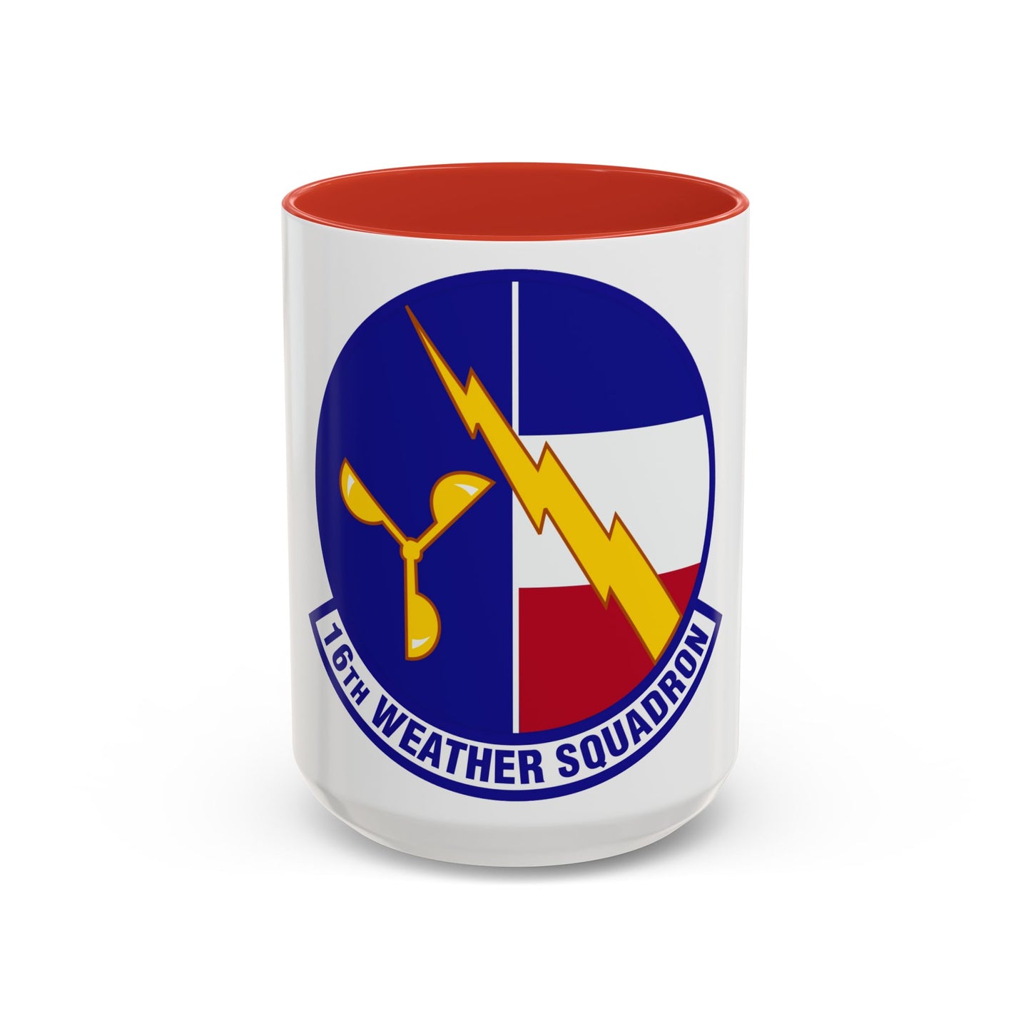 16 Weather Squadron AFWA (U.S. Air Force) Accent Coffee Mug