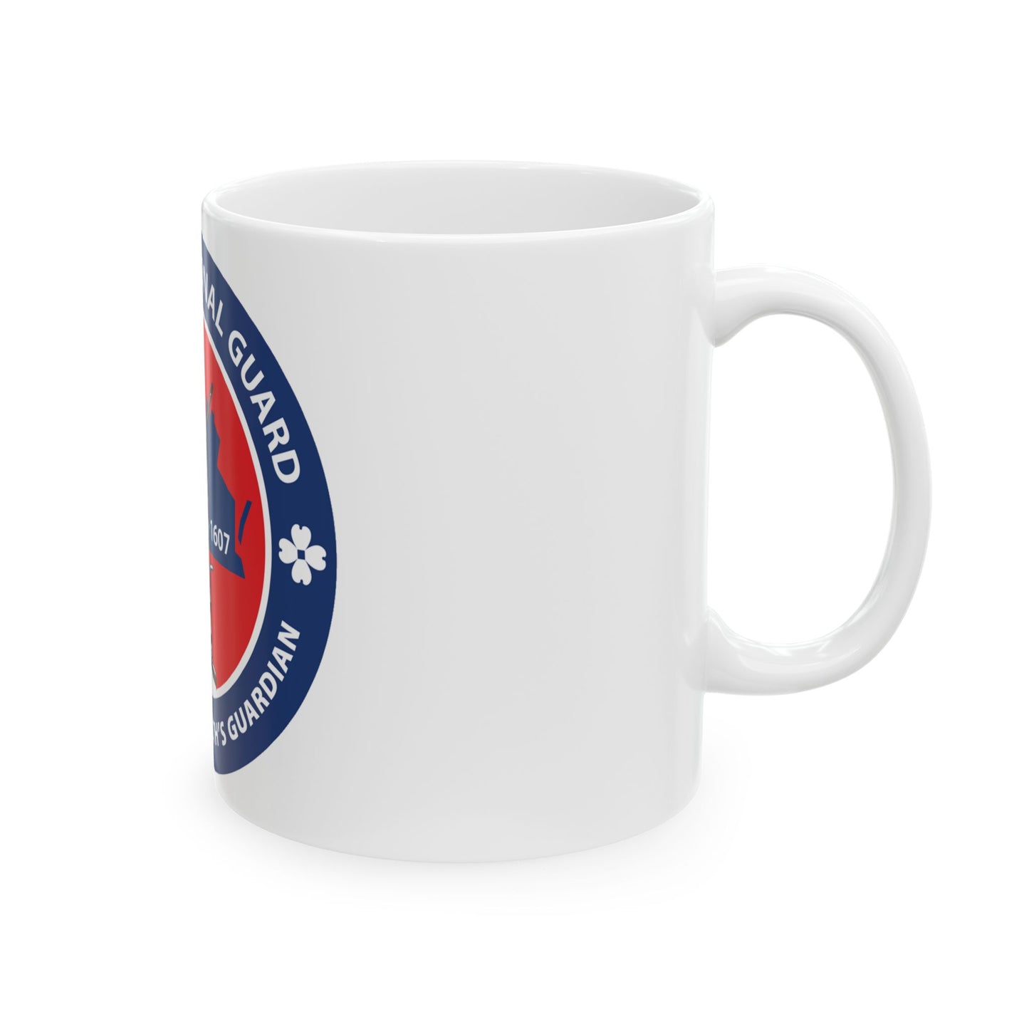 Virginia National Guard - White Coffee Mug