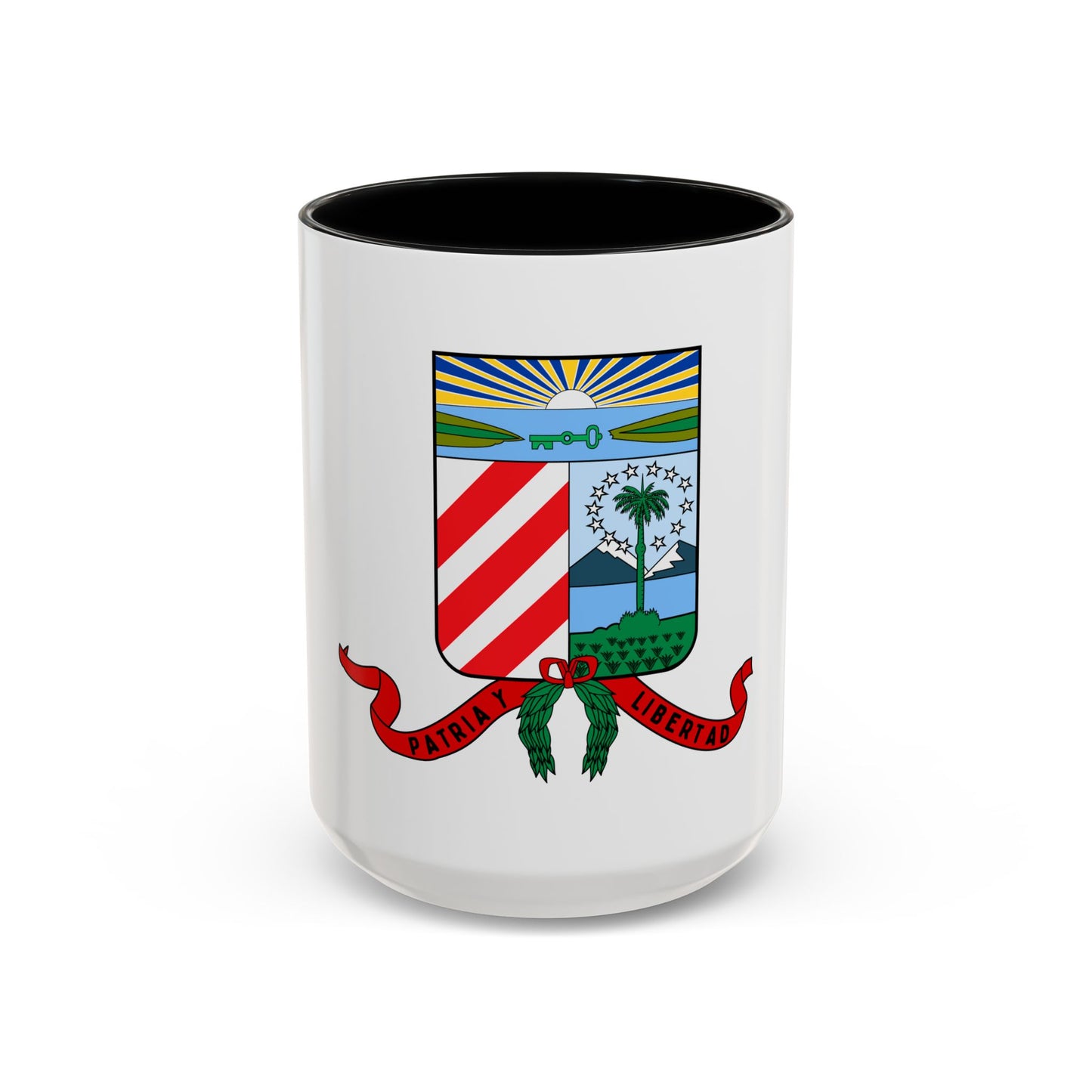 Coat of arms of the Cuban Filibuster Movement - Accent Coffee Mug