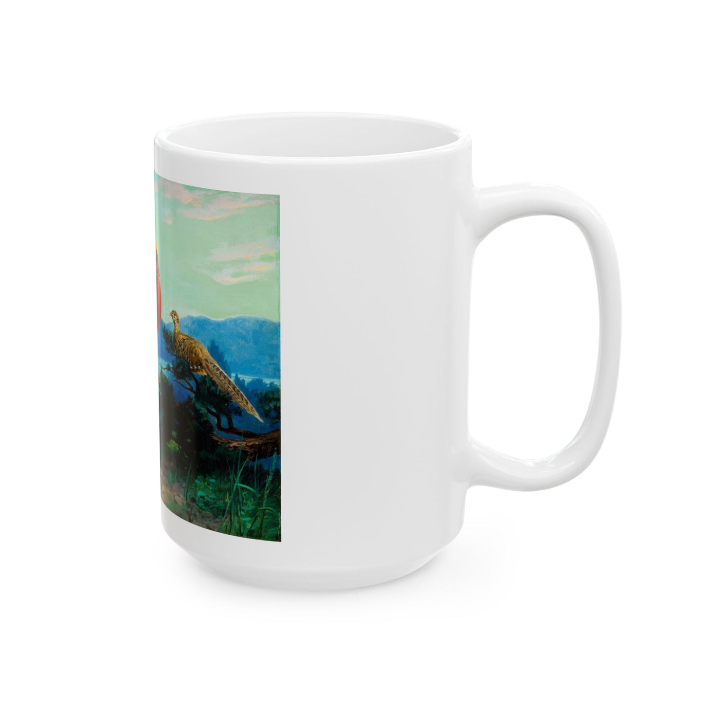 Exotic Birds - White Coffee Mug