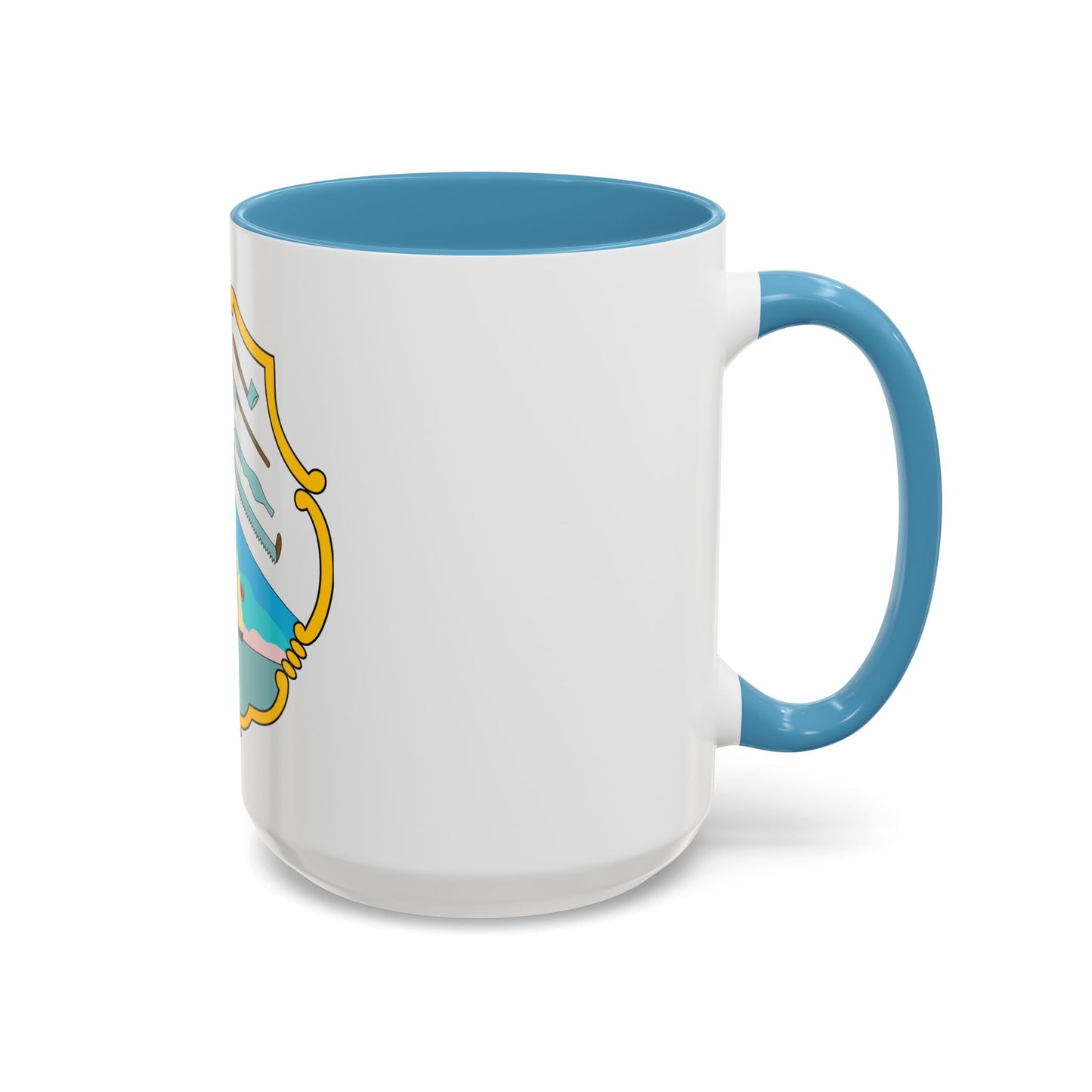 Coat of arms of British Honduras (1819-1907) - Accent Coffee Mug
