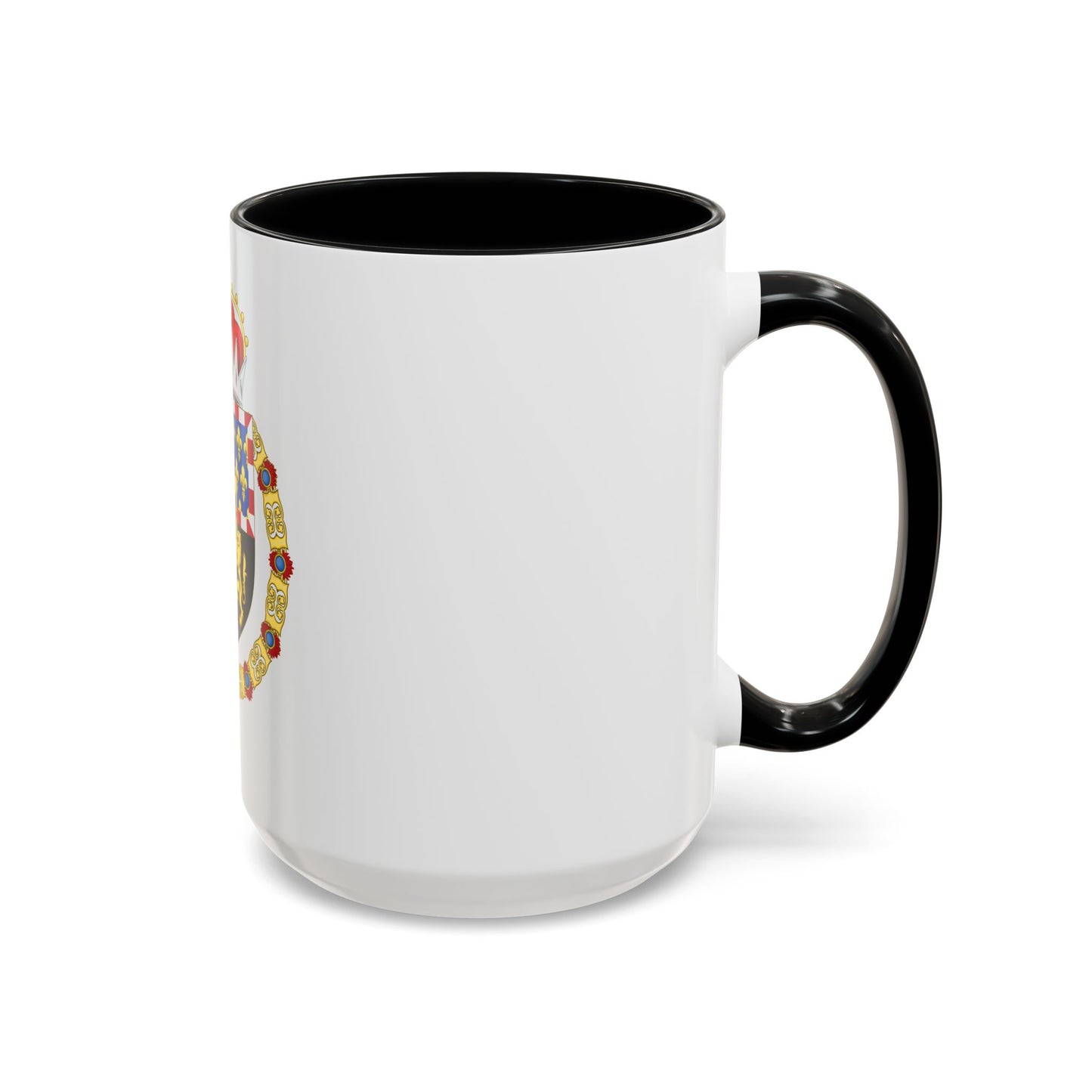 Coat of Arms of Philip IV of Burgundy - Accent Coffee Mug