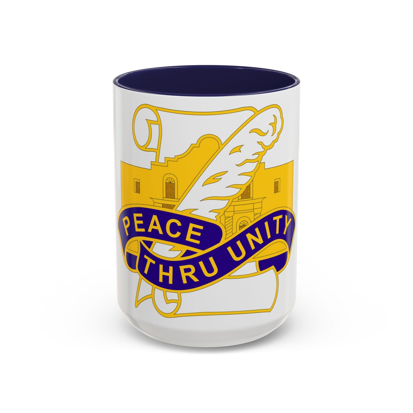 321 Civil Affairs Brigade 2 (U.S. Army) Accent Coffee Mug