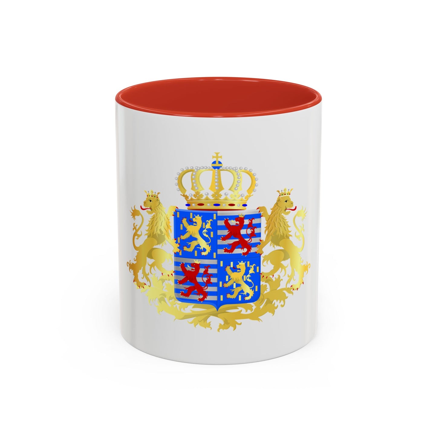 Middle coat of arms of the Grand Dukes of Luxembourg prior to 2000 - Accent Coffee Mug
