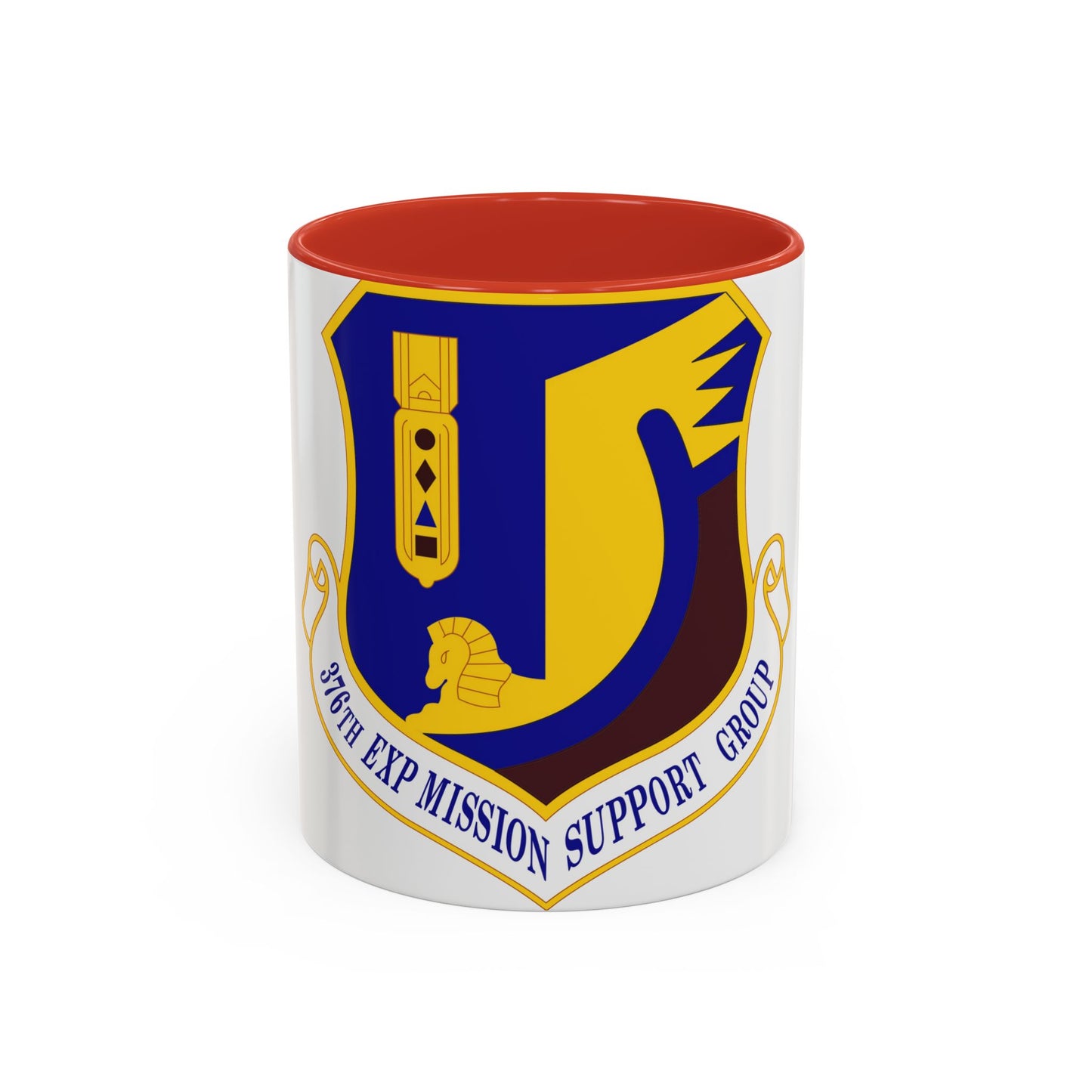 376th Expeditionary Mission Support Group (U.S. Air Force) Accent Coffee Mug