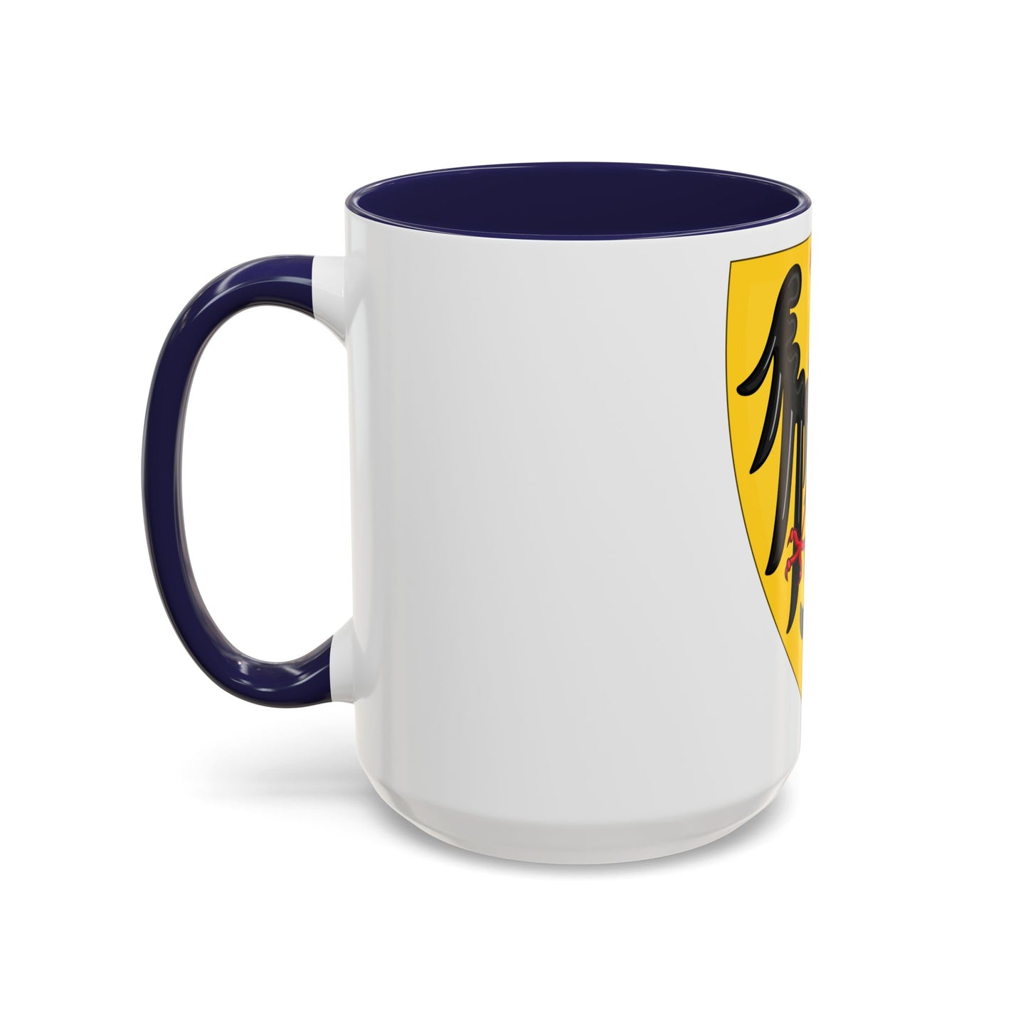 Shield and Coat of Arms of the Holy Roman Emperor (c.1200-c.1300) - Accent Coffee Mug