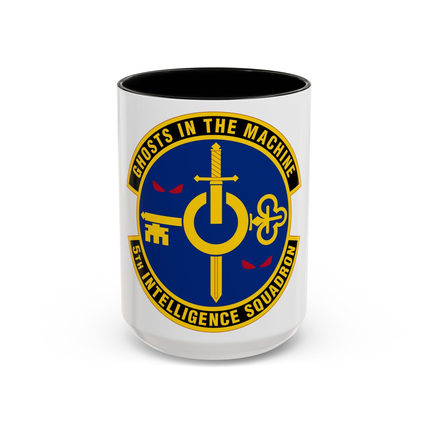 5 Intelligence Squadron ACC (U.S. Air Force) Accent Coffee Mug