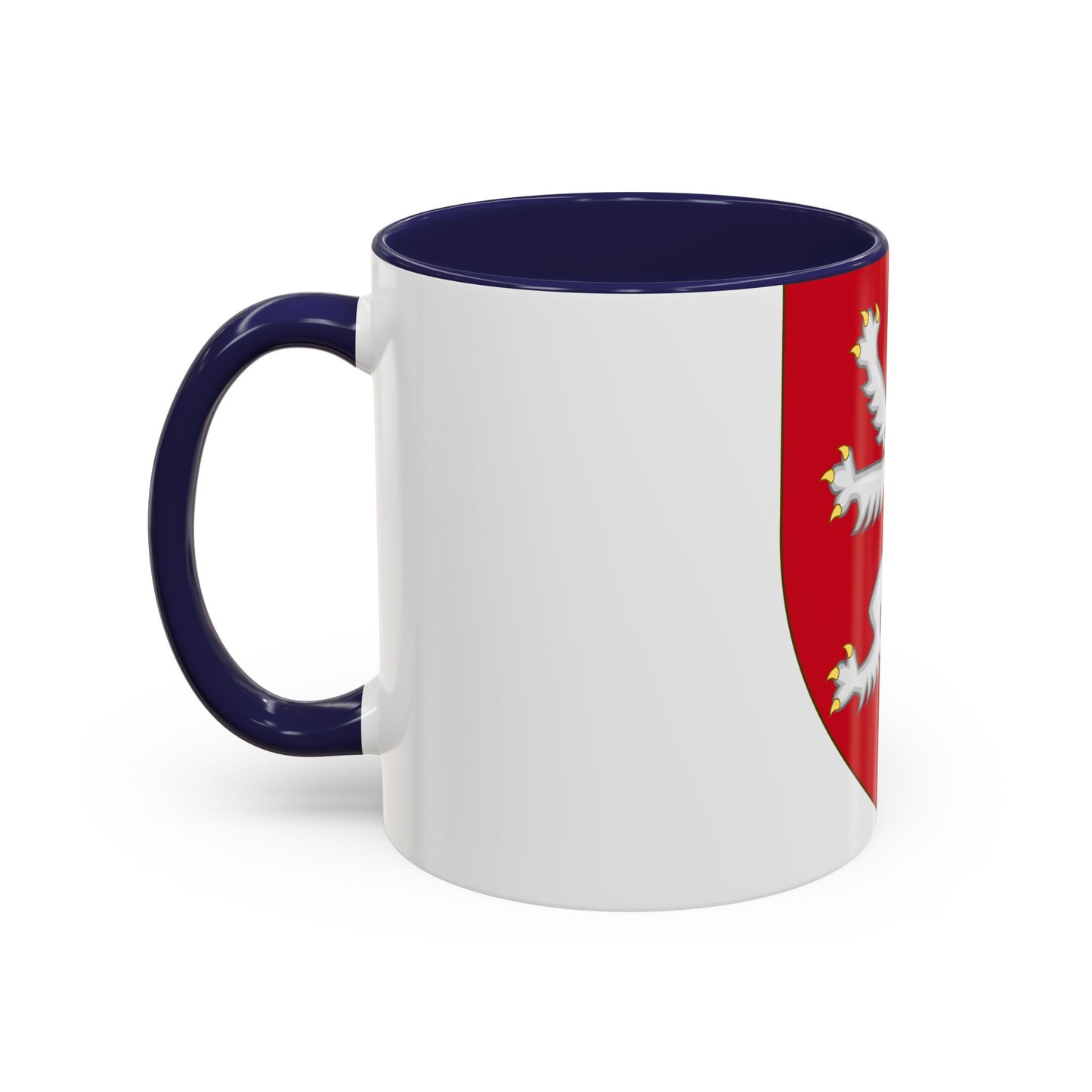 Coat of arms of the House of Luxembourg-Bohemia - Accent Coffee Mug