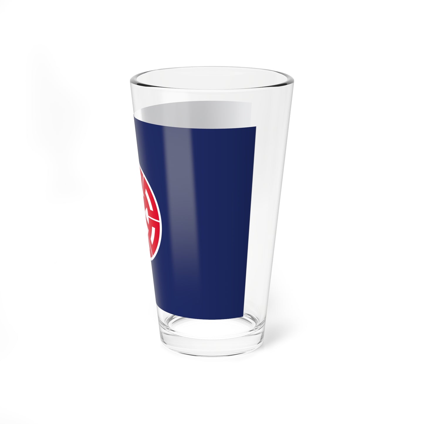 Flag of Nemuro Hokkaido (Japan) Pint Glass 16oz