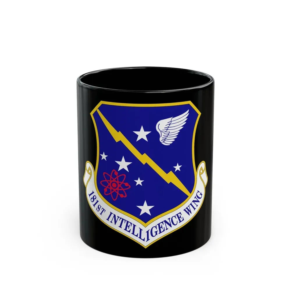 181st Intelligence Wing (U.S. Air Force) Black Coffee Mug 11oz - Go Mug Yourself