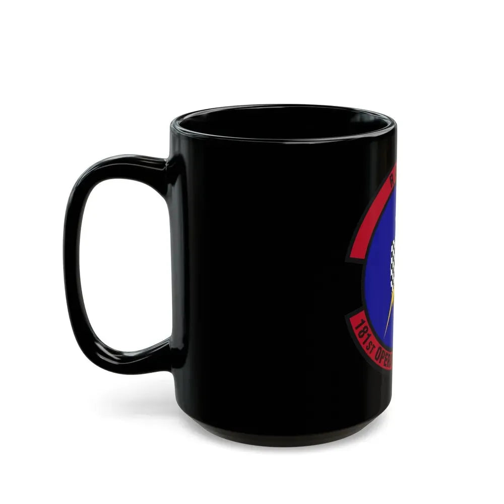 181st Operations Support Squadron (U.S. Air Force) Black Coffee Mug - Go Mug Yourself