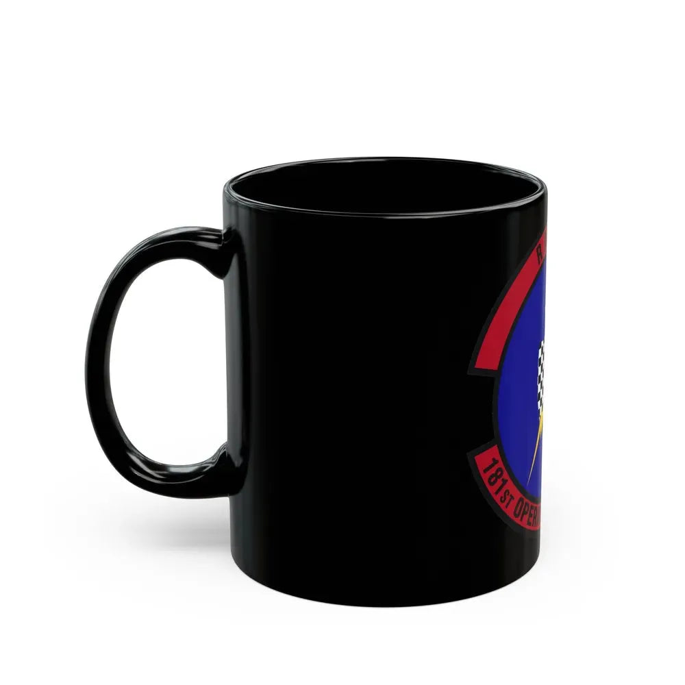 181st Operations Support Squadron (U.S. Air Force) Black Coffee Mug - Go Mug Yourself