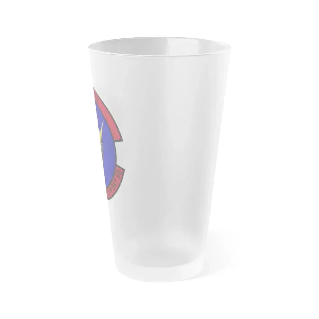 181st Operations Support Squadron (U.S. Air Force) Frosted Pint Glass 16oz - Go Mug Yourself